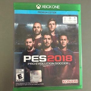 EUC PES 2018 Premium Edition - Xbox One